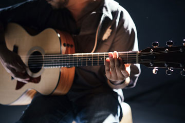 Soñar con guitarra